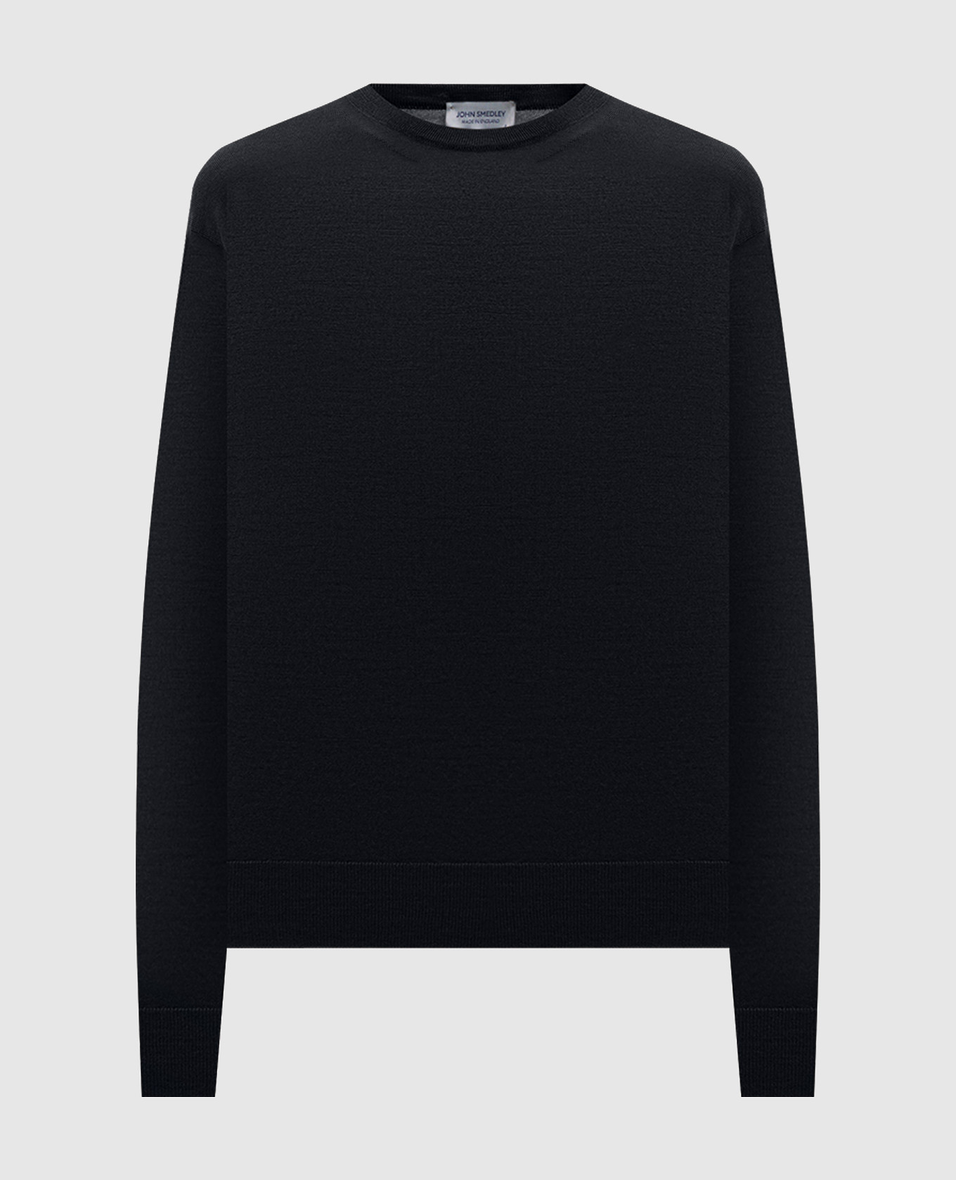 

Black DILLIE merino wool jumper John Smedley