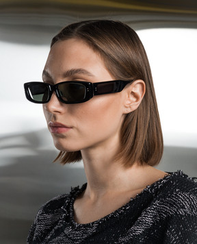 The Attico by Linda Farrow Black sunglasses TALITA LFL1419C1SUN