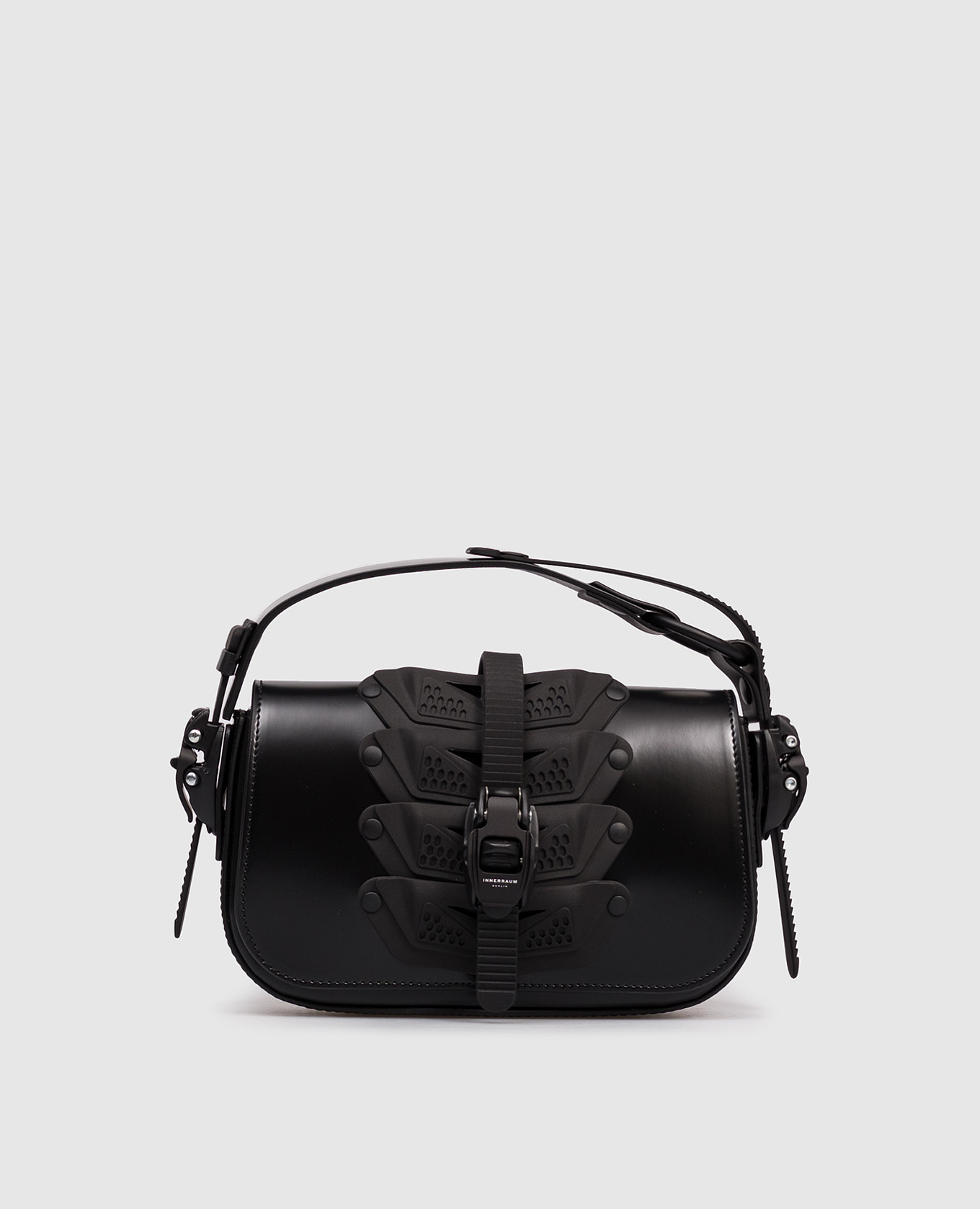 Black mini bag C02 Innerraum