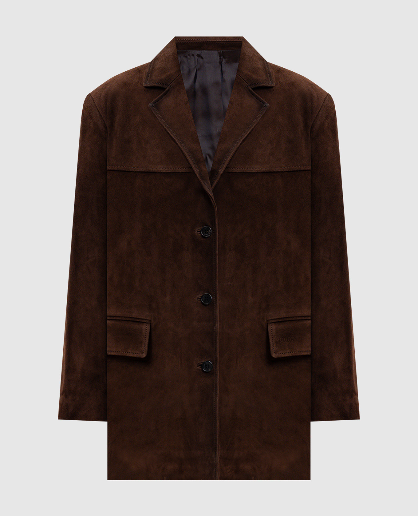 

Brown suede jacket Juun.j