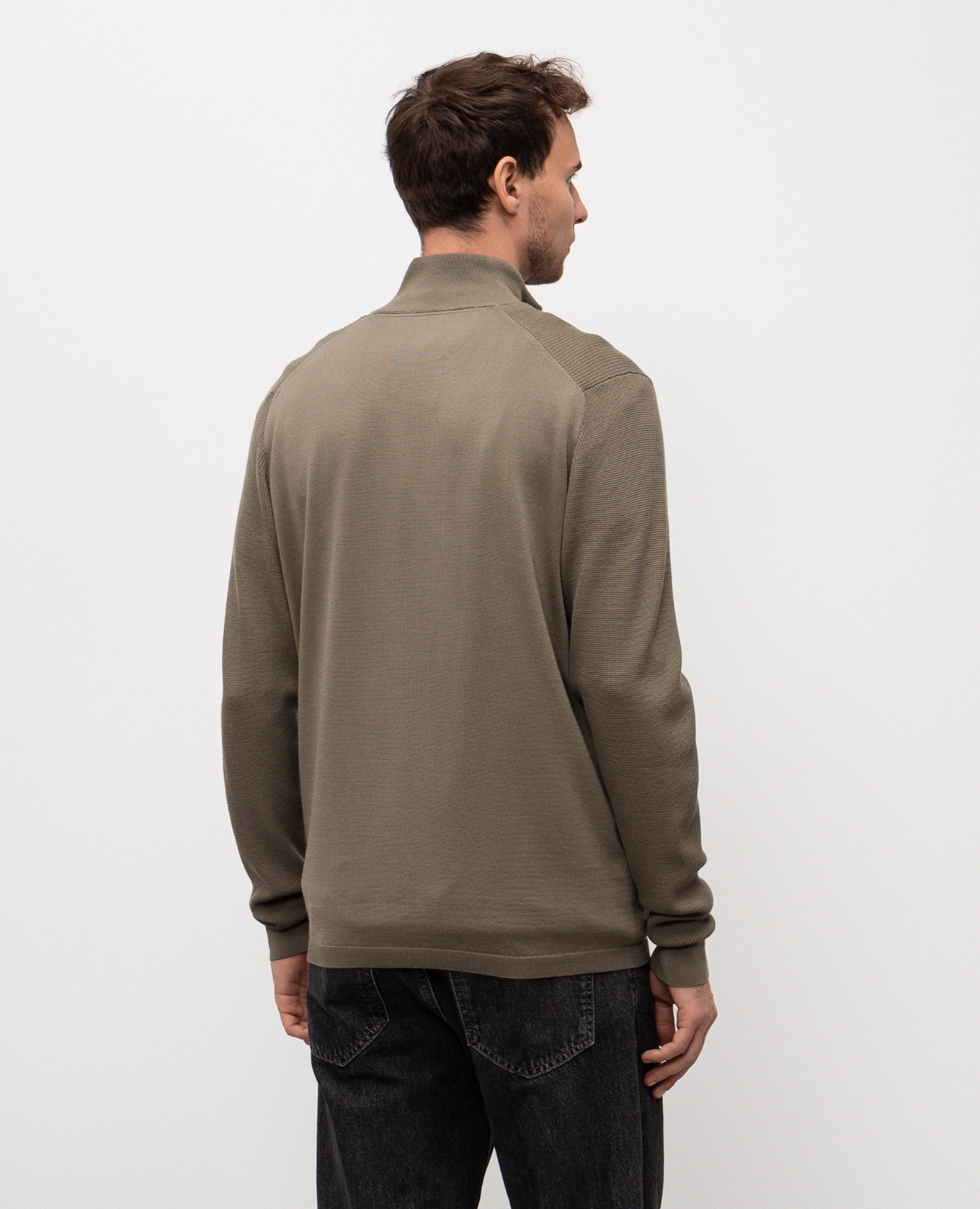 

Khaki wool jumper Sease