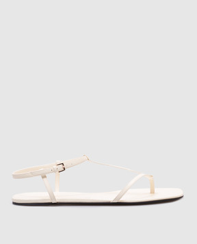 Lou Lou Studio Beige leather sandals AMARU AMARU