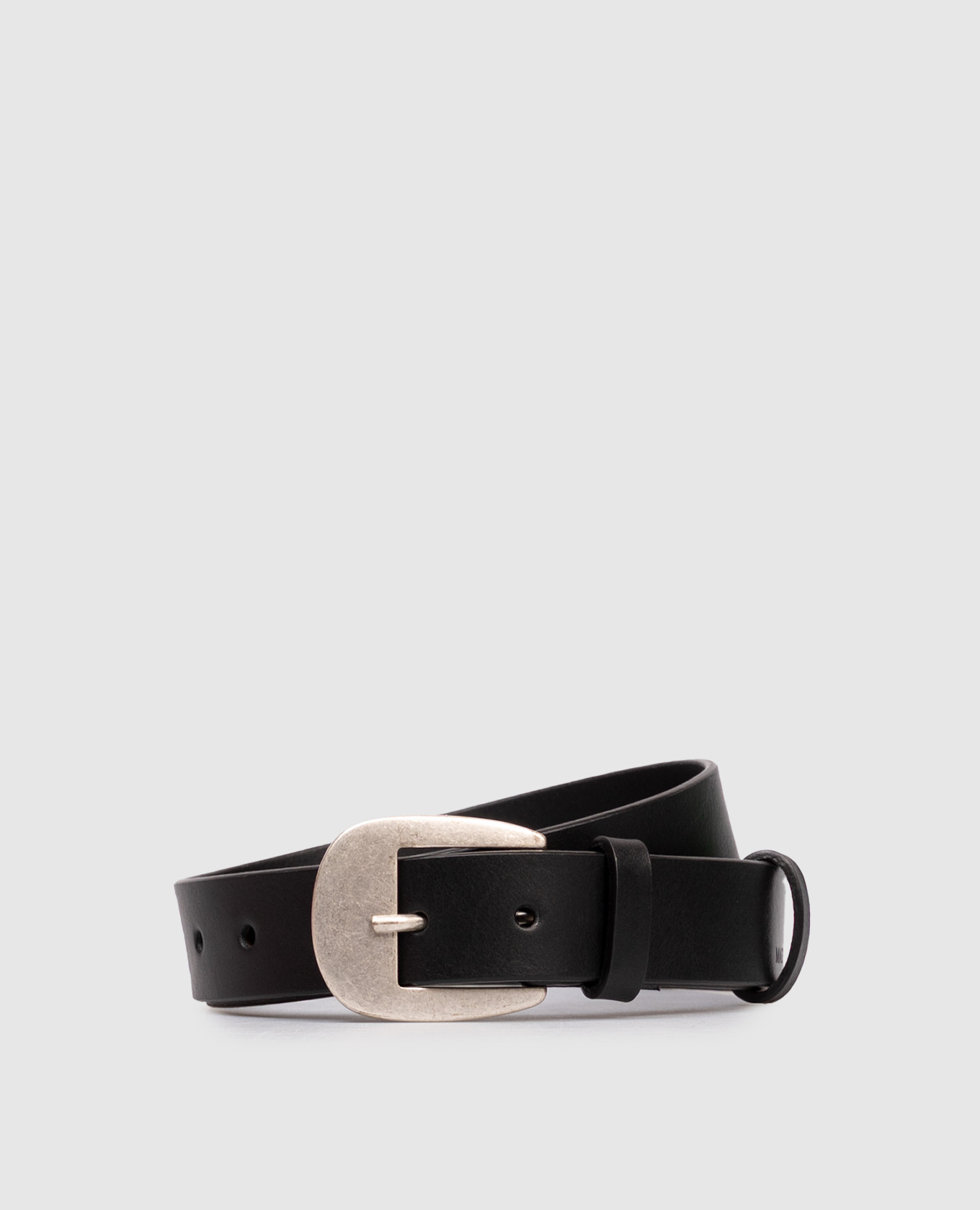 

Black leather belt Magda Butrym