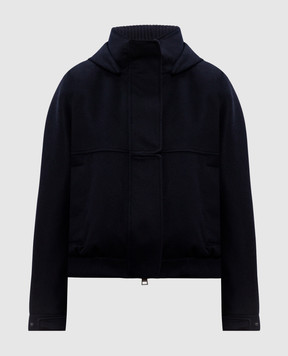 Babe Pay Pls Blue cashmere jacket CASHBOMBERW