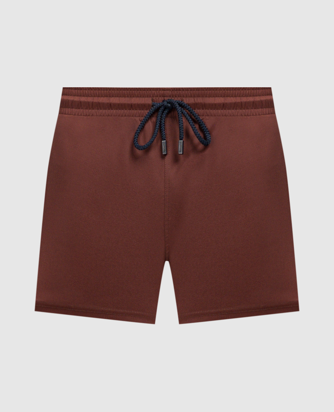 Vilebrequin Brown logo swim shorts