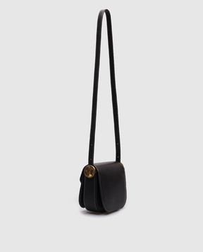 Jil Sander Black leather cross-body bag with logo J07WG0091P5372