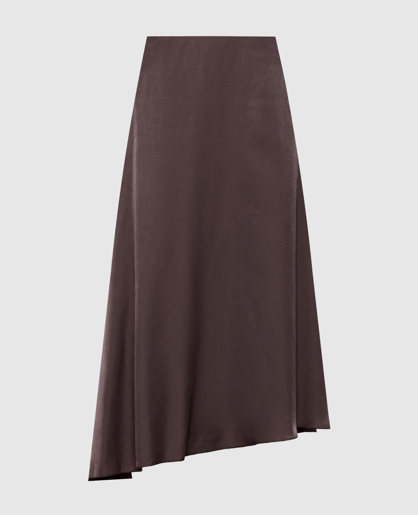 Brown midi skirt Peserico