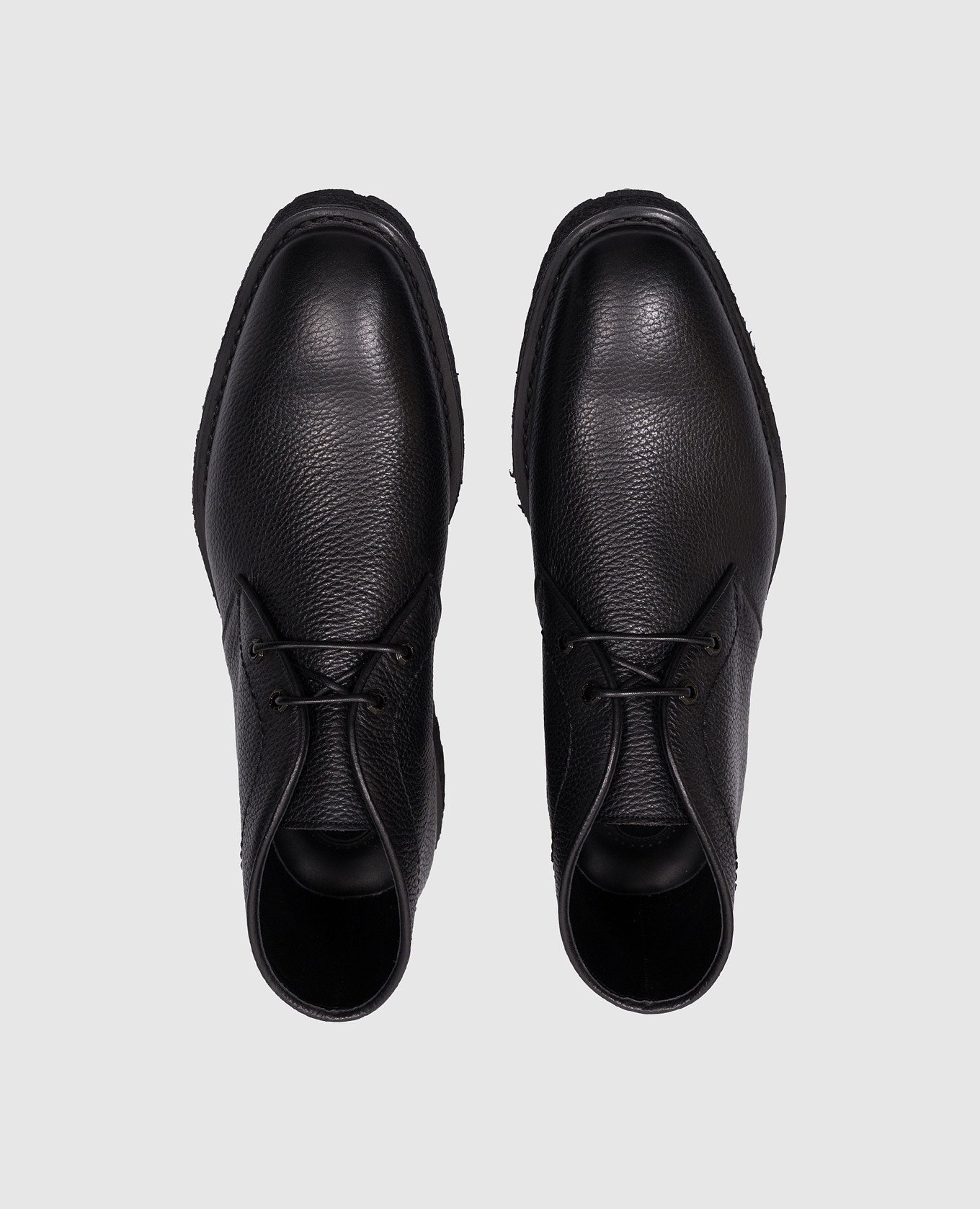 

Black leather boots Stefano Ricci