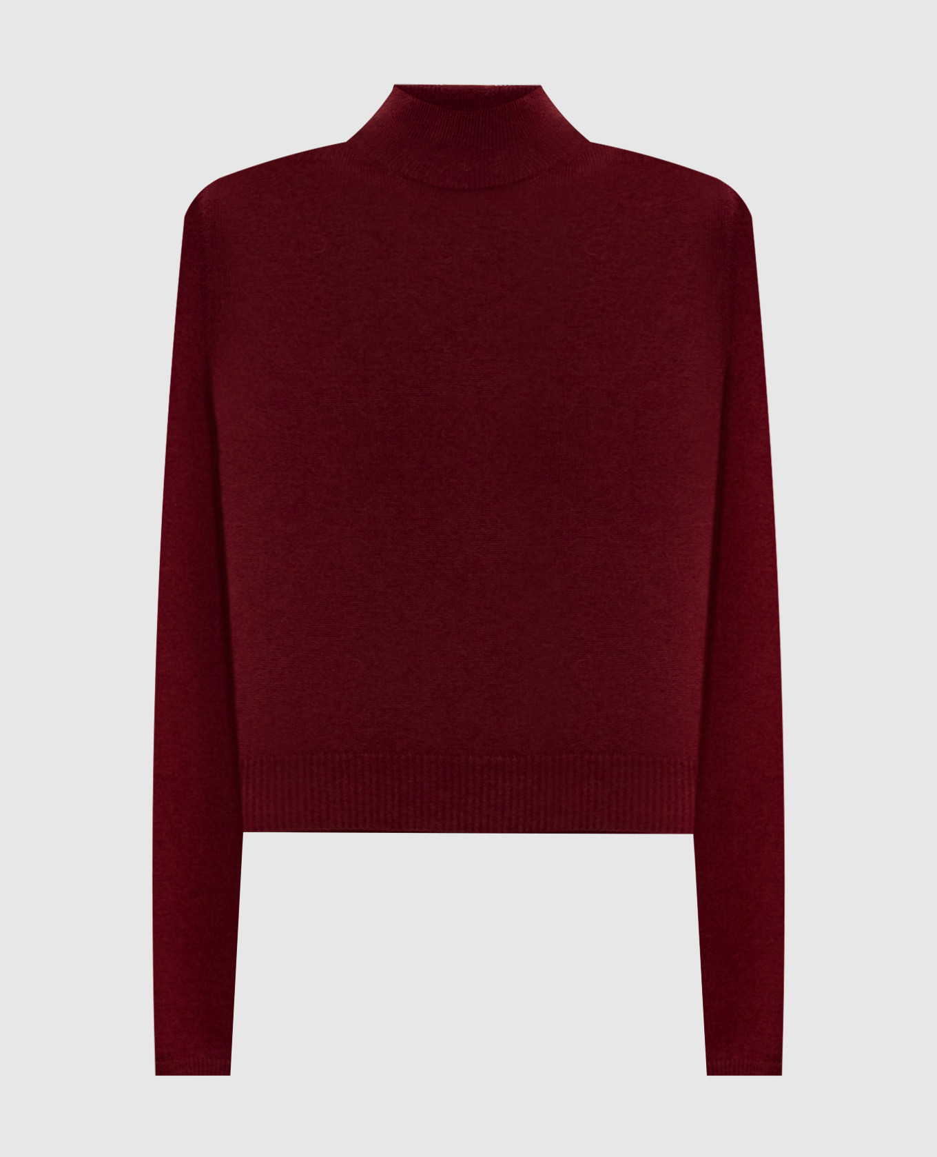 

Burgundy cashmere jumper Allude, Бордовый