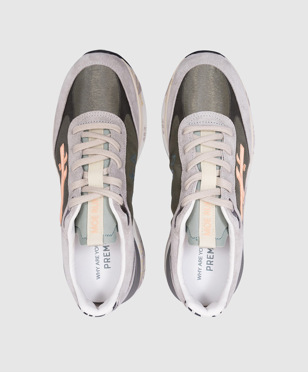 Premiata Sneakers combined MOERUND khaki color MOERUND buy with Czech Republic delivery at Symbol