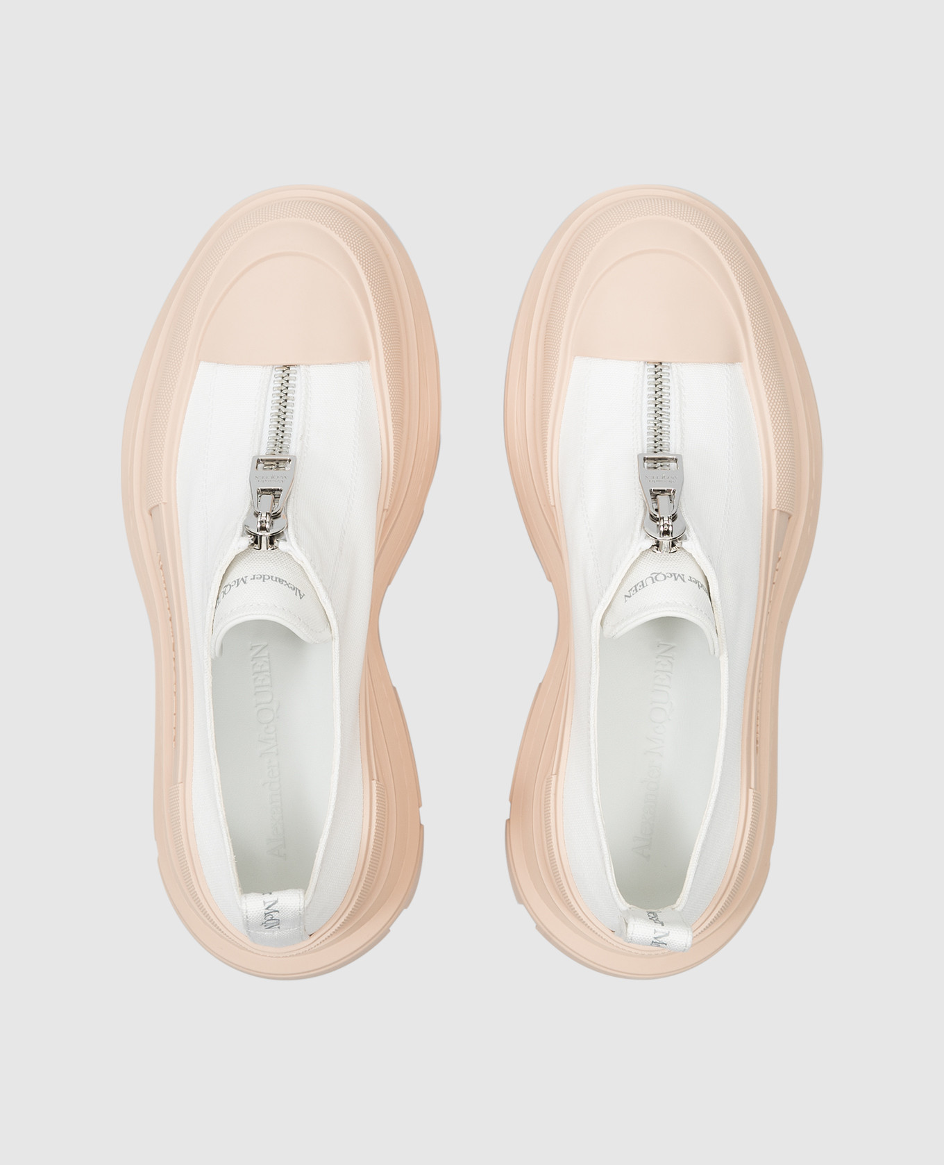 

Tread Slick sneakers with logo Alexander McQueen, White