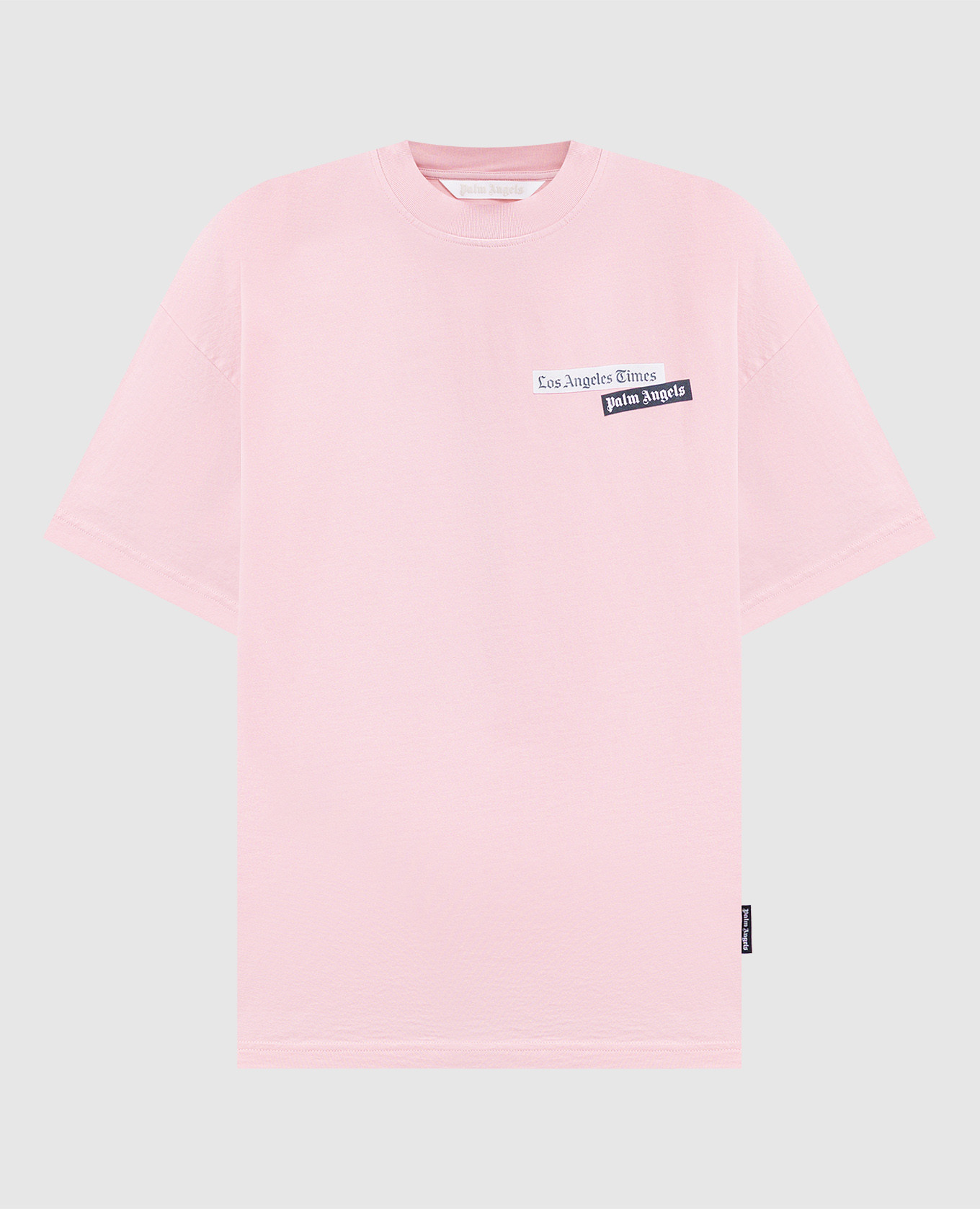 

Pink T-shirt with print Palm Angels
