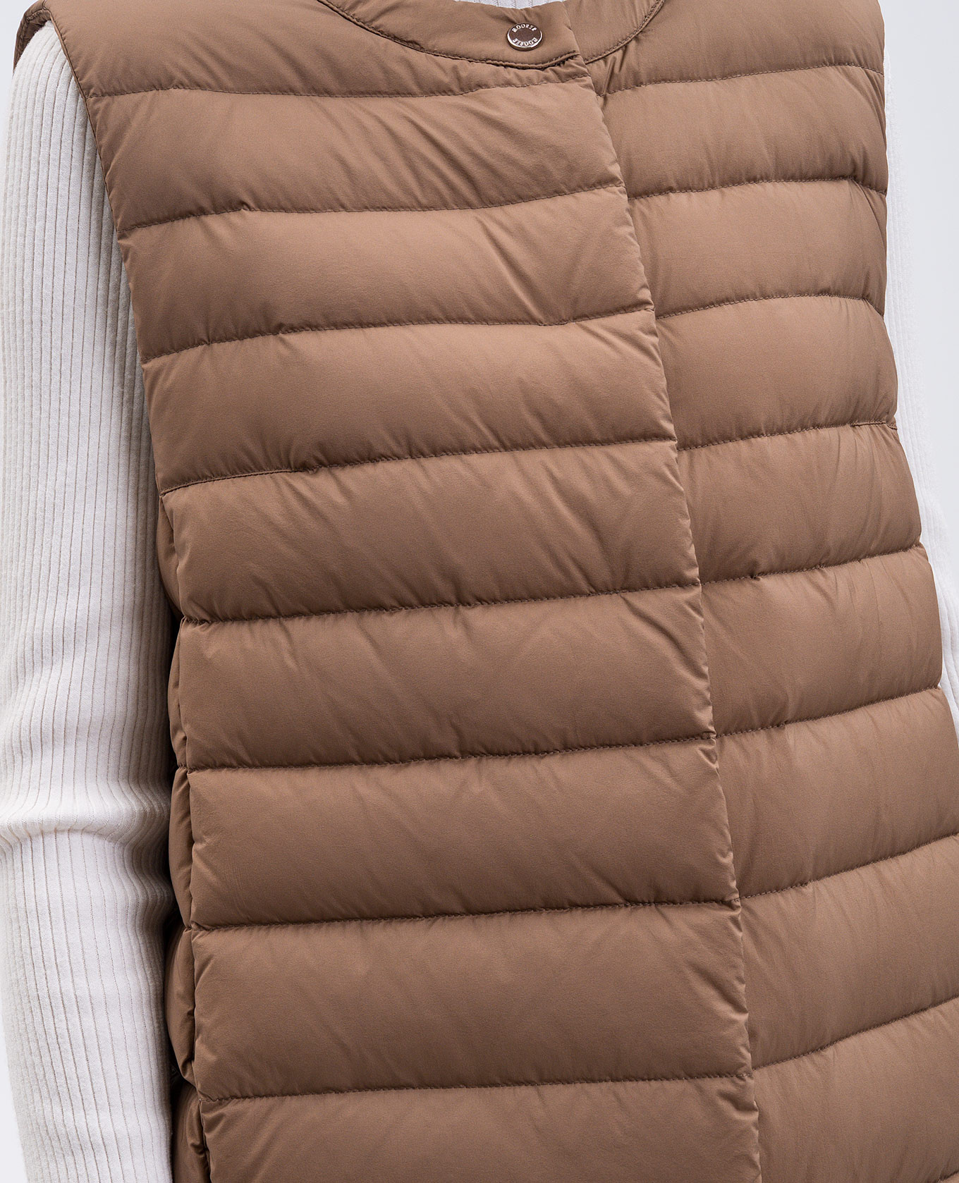 

Beige down vest SENIGALLIAIN MooRER