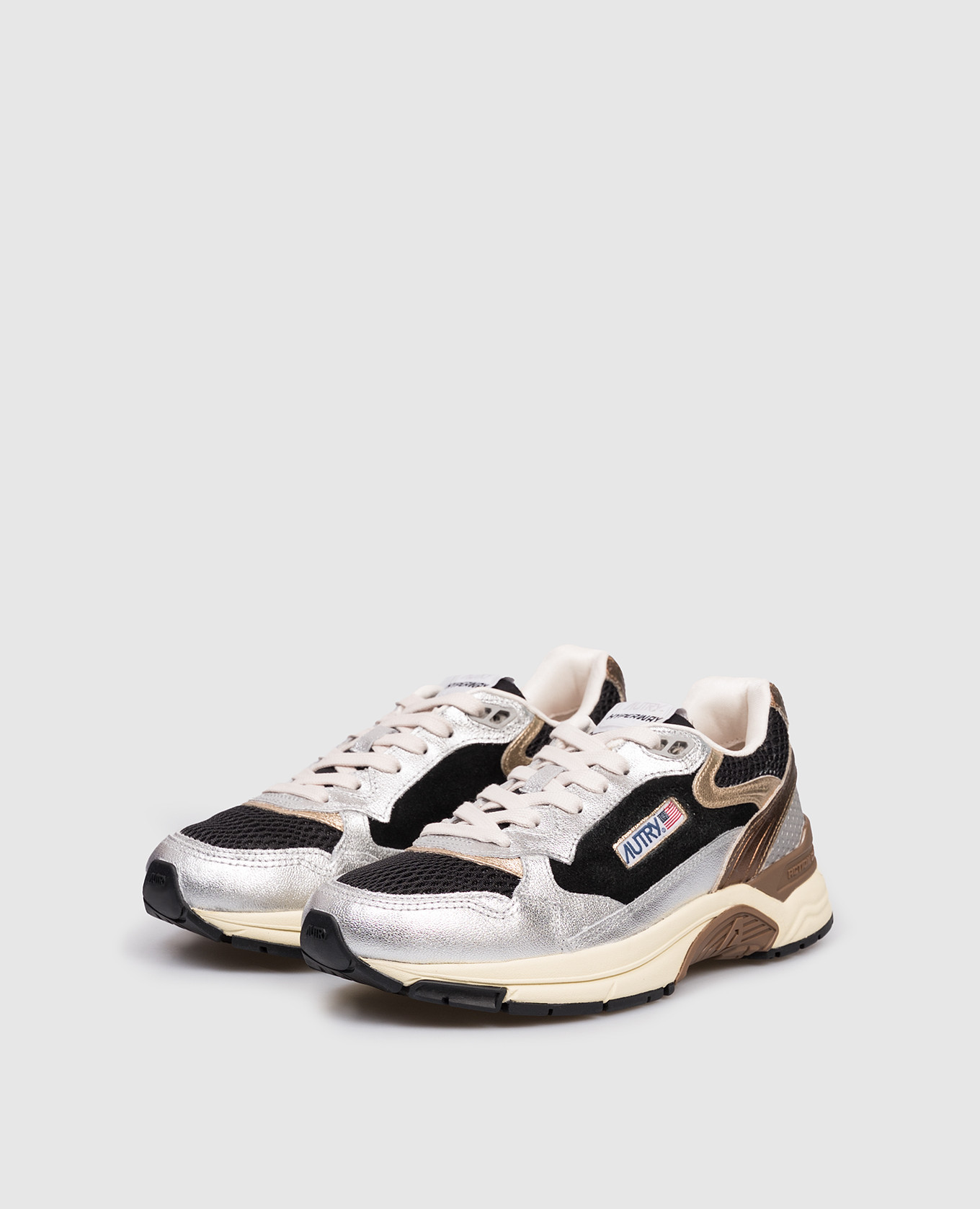 

Hyperway combination sneakers AUTRY, White