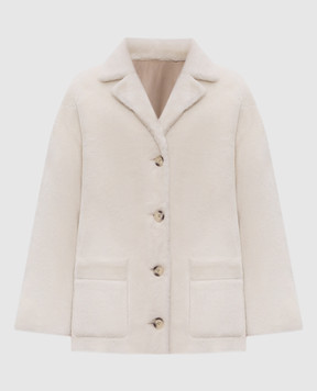 Simonetta Ravizza Dominic double-sided sheepskin coat F05JA357H21