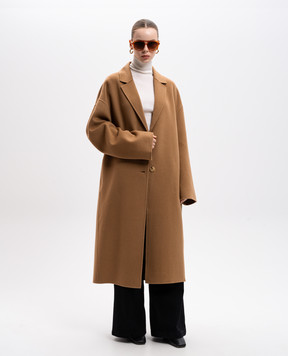 Toteme Beige coat made of wool 244WRO0138FB0006