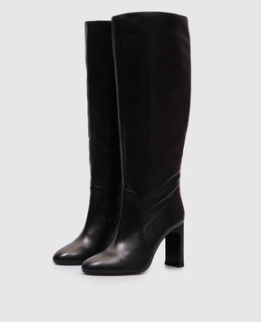 Stuart Weitzman Black leather boots BABETTE SL545