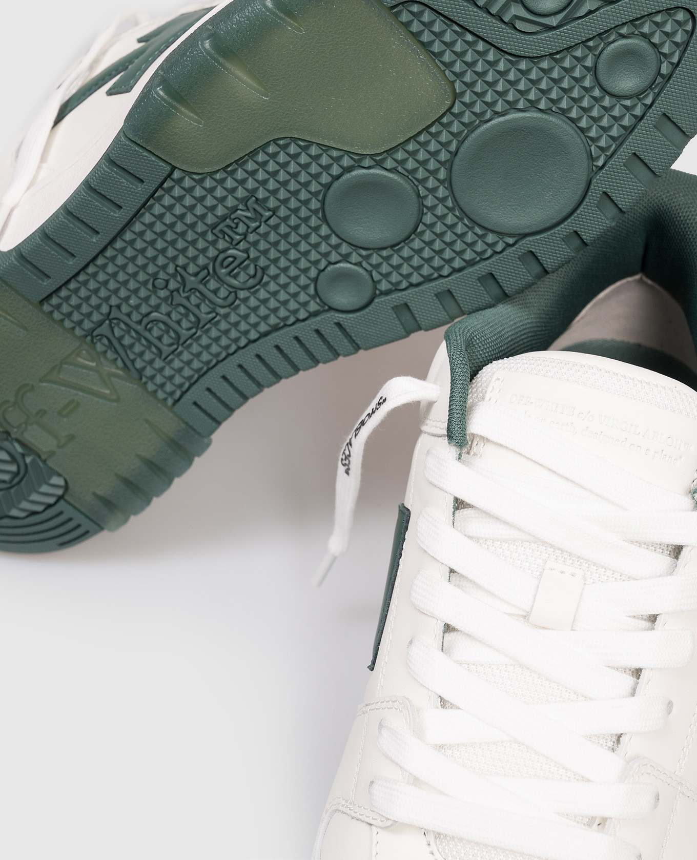 

Out Of Office white leather sneakers Off-White