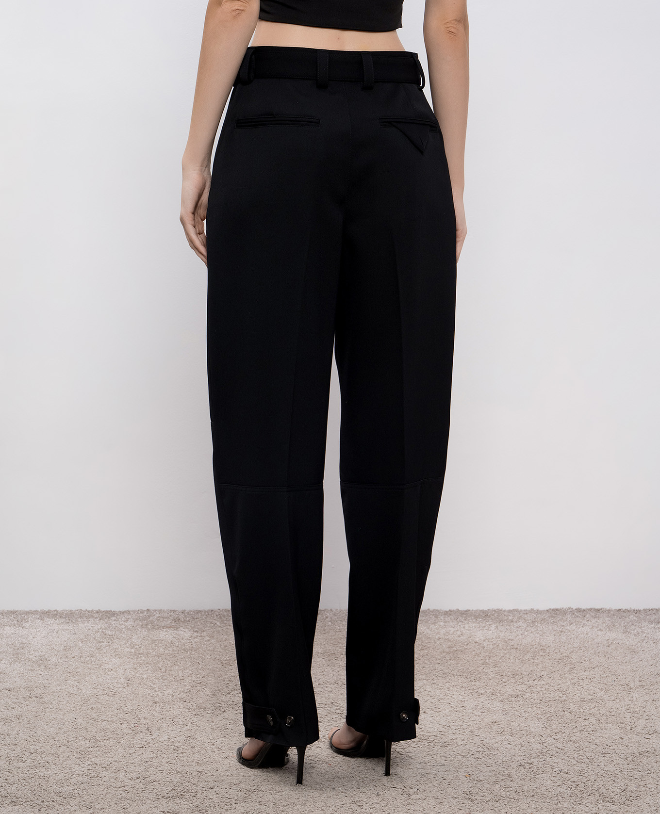 

Black wool pants Bottega Veneta