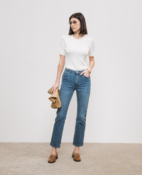 JOSEPH Blue jeans with a distressed effect JF008423