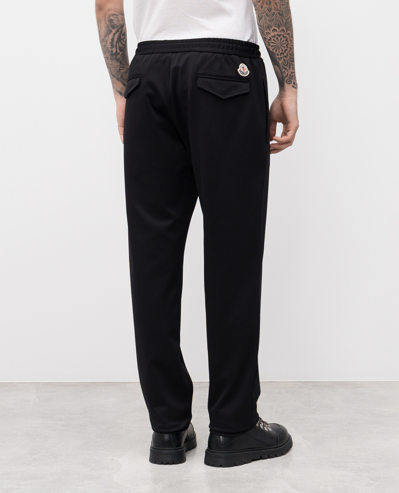 

Black sweatpants with logo Moncler