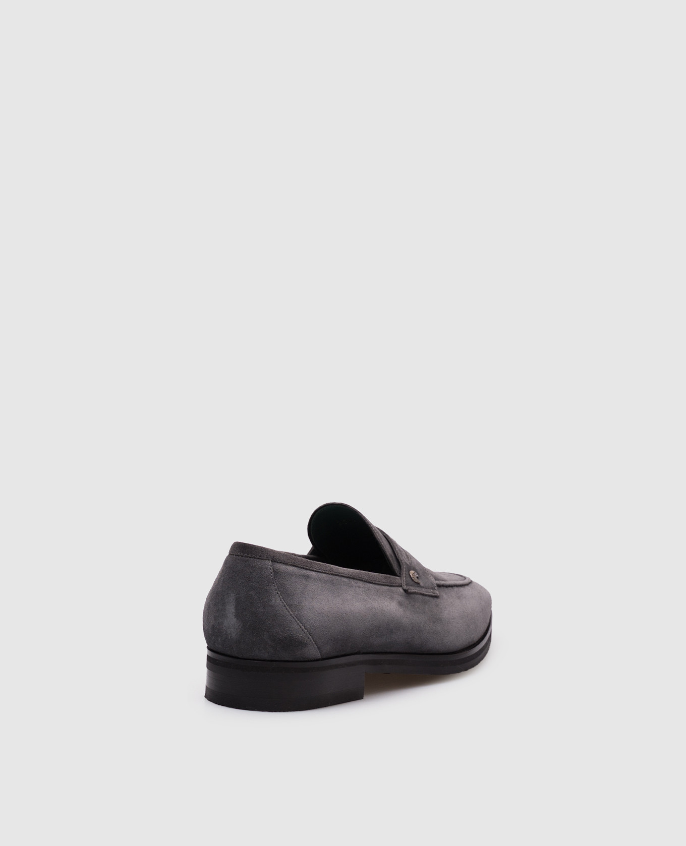 

Gray suede loafers Stefano Ricci, Grey