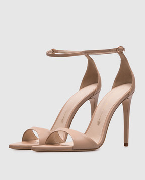 Babe Pay Pls Beige leather sandals 22310236027