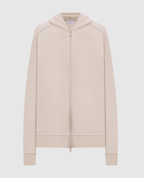 Brunello Cucinelli Beige sports jacket with monil chain MH827FB706