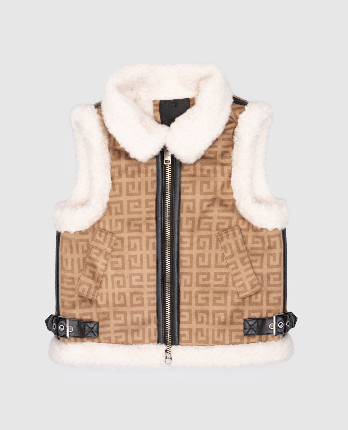 

Children's beige vest with 4G monogram pattern Givenchy