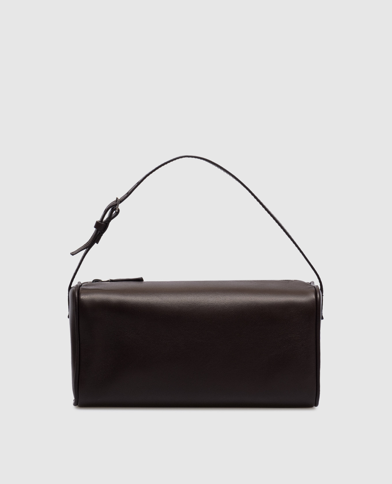 

Brown leather bag mini 90's The Row, Коричневый