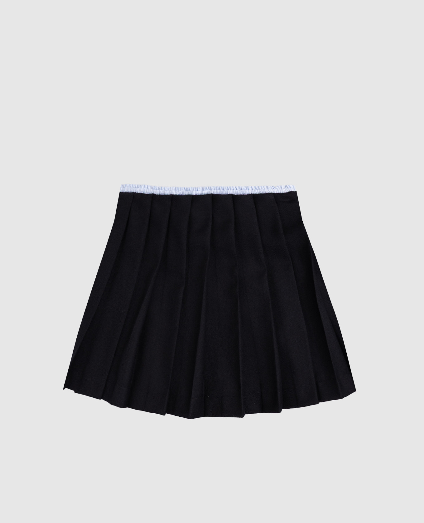 

Children's blue pleated wool skirt Dolce&Gabbana