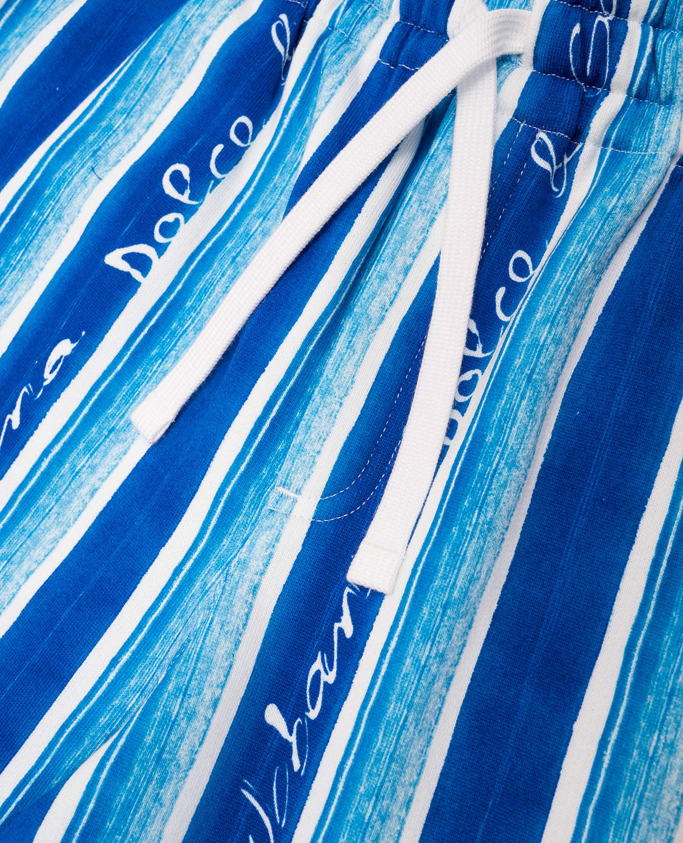 Children's blue striped shorts Dolce&Gabbana 3