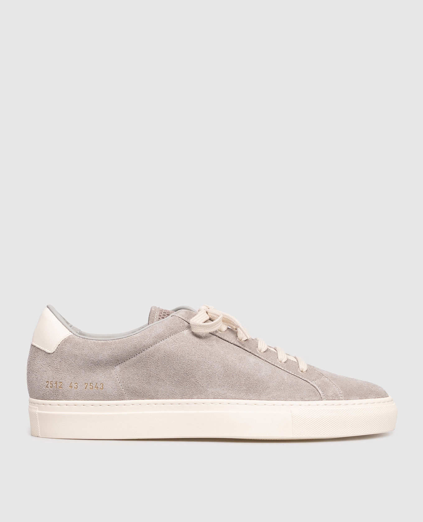 Grey suede sneakers Retro Vintage Common Project