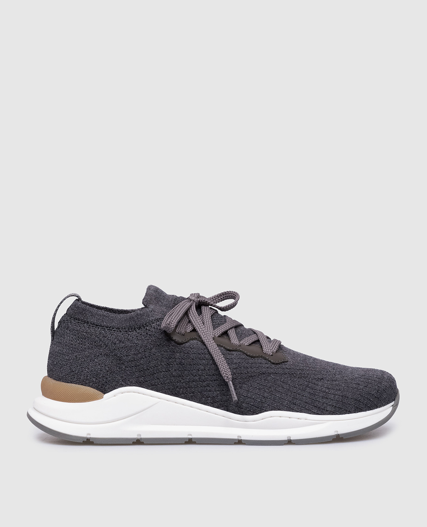 

Children's gray sneakers Brunello Cucinelli, Grey