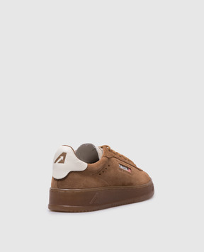 AUTRY Brown suede sneakers DALLAS ADLMUE11
