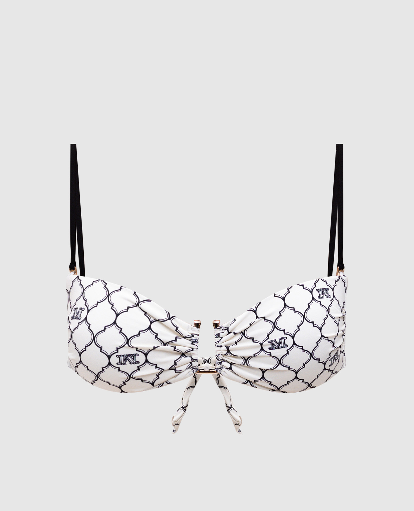 

Beige ALICIA printed swimsuit top Max Mara