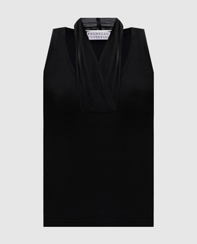 Brunello Cucinelli Black top MS72777236y