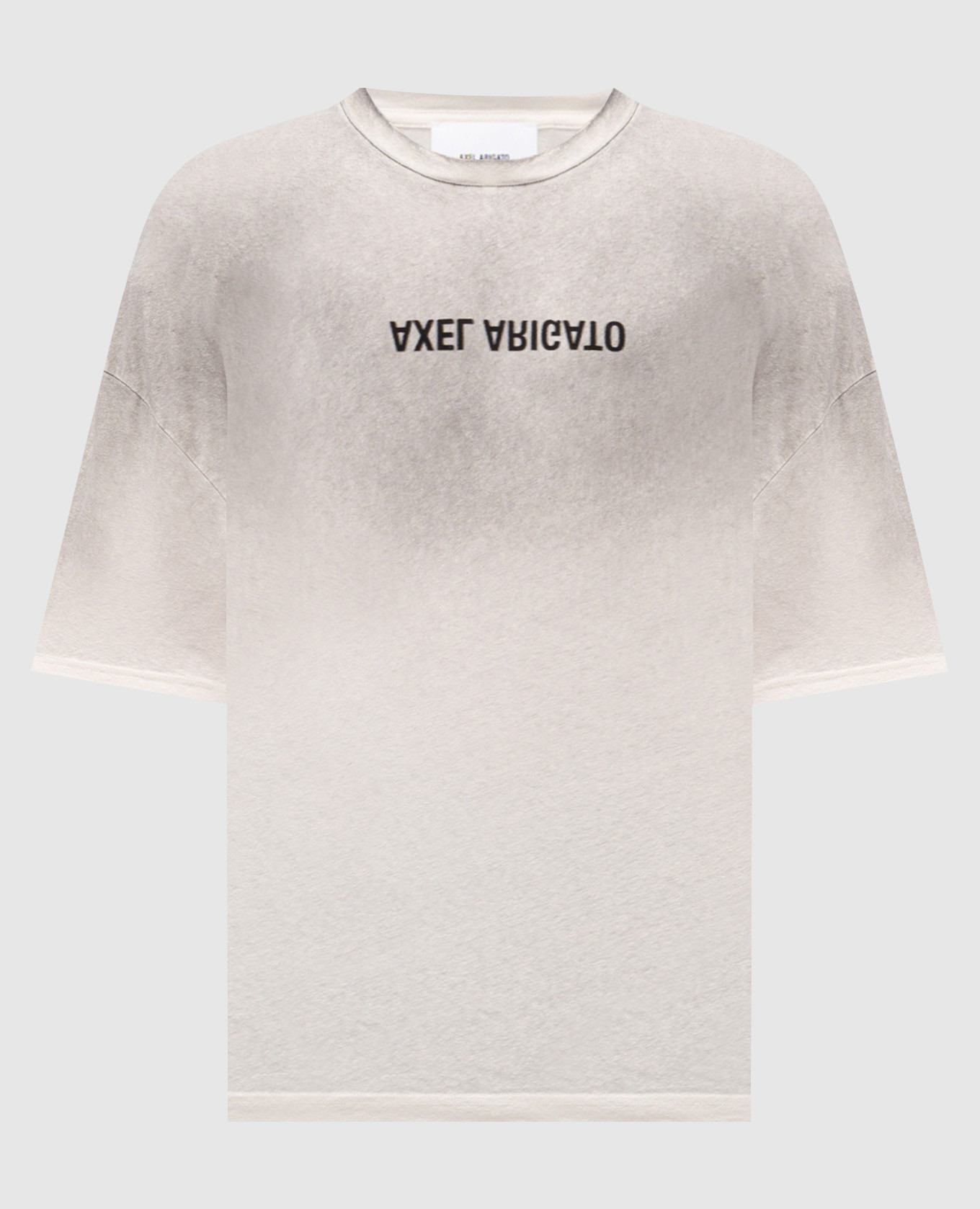 Distort Light white T-shirt with logo Axel Arigato