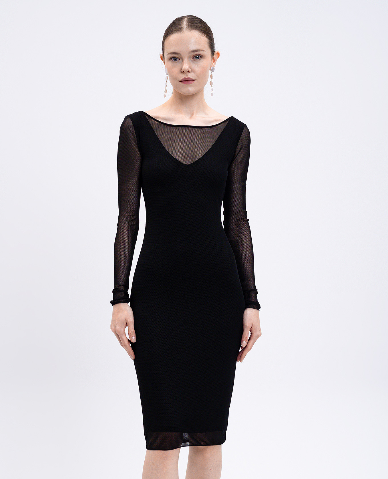 

Black midi dress NASELLO Max Mara