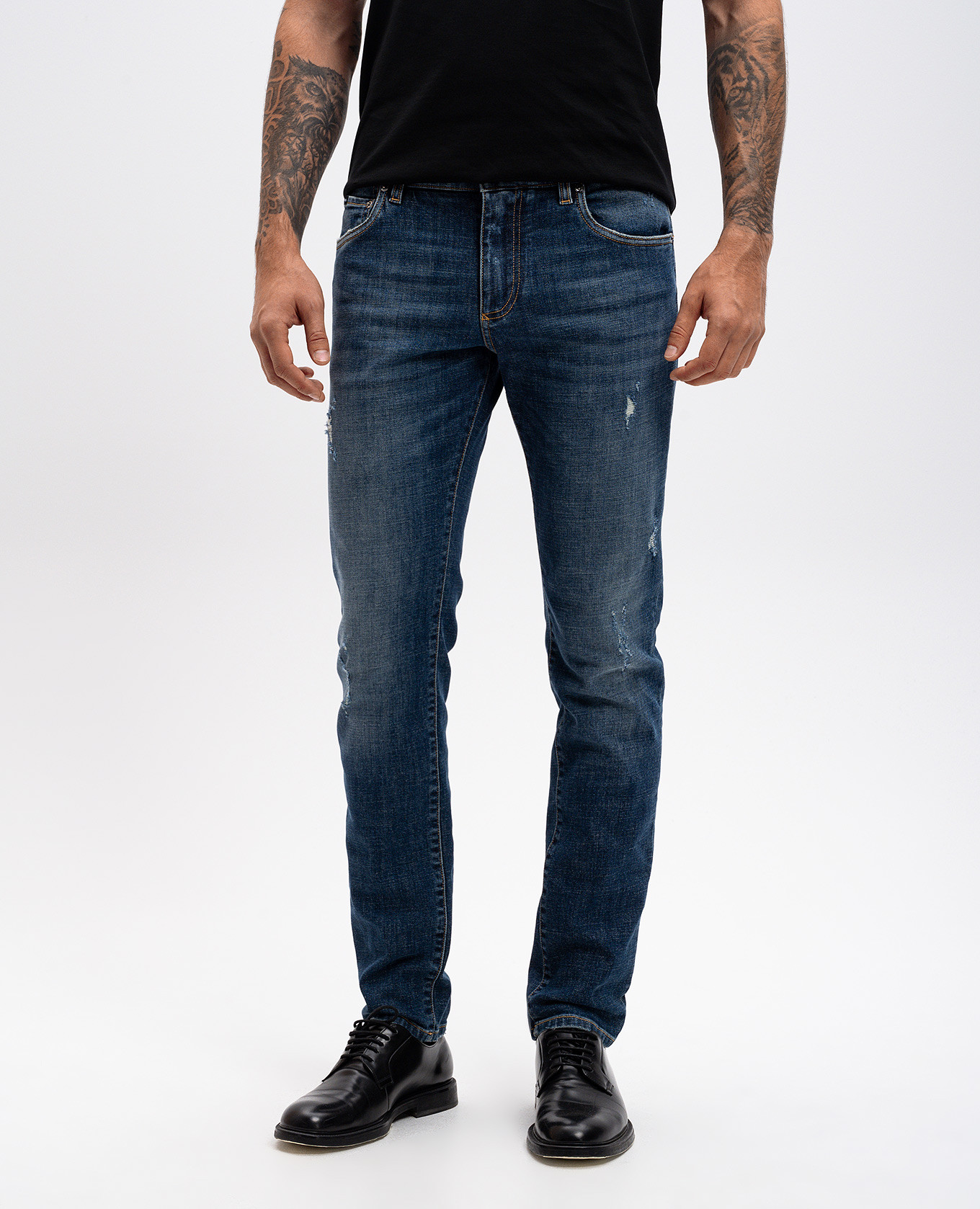 

Blue jeans with holes Dolce&Gabbana