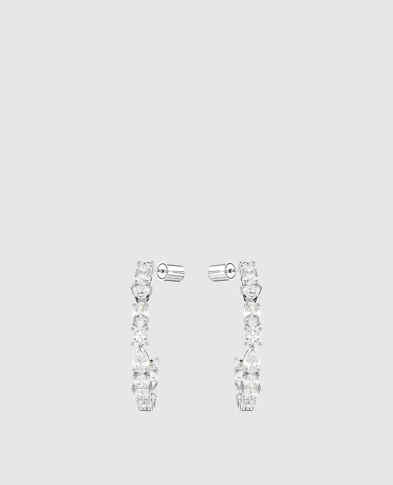 

Silver earrings Mesmera Swarovski