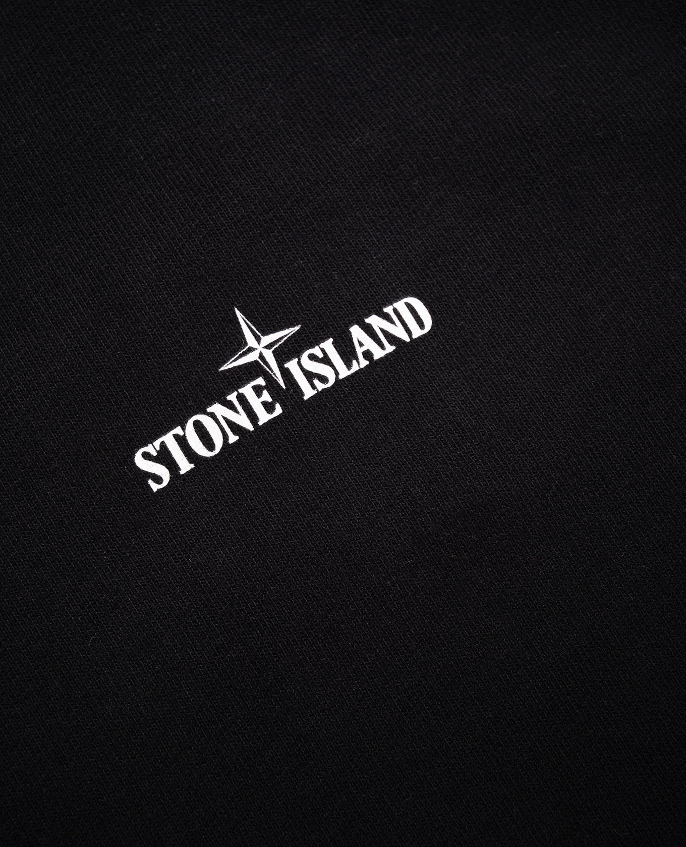 

Children's blue sweatshirt with logo print Stone Island