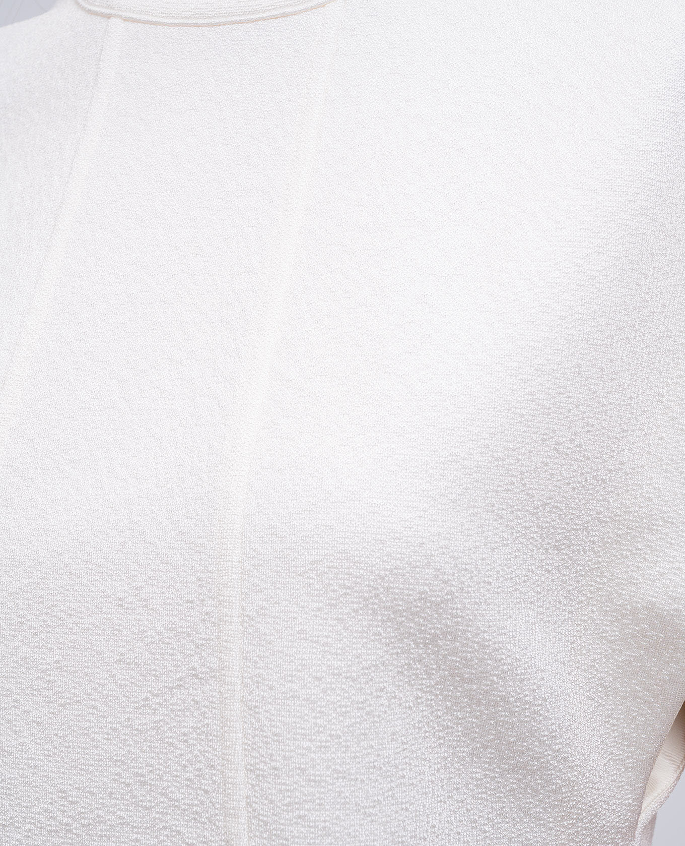 

White top with accent stitching Jil Sander