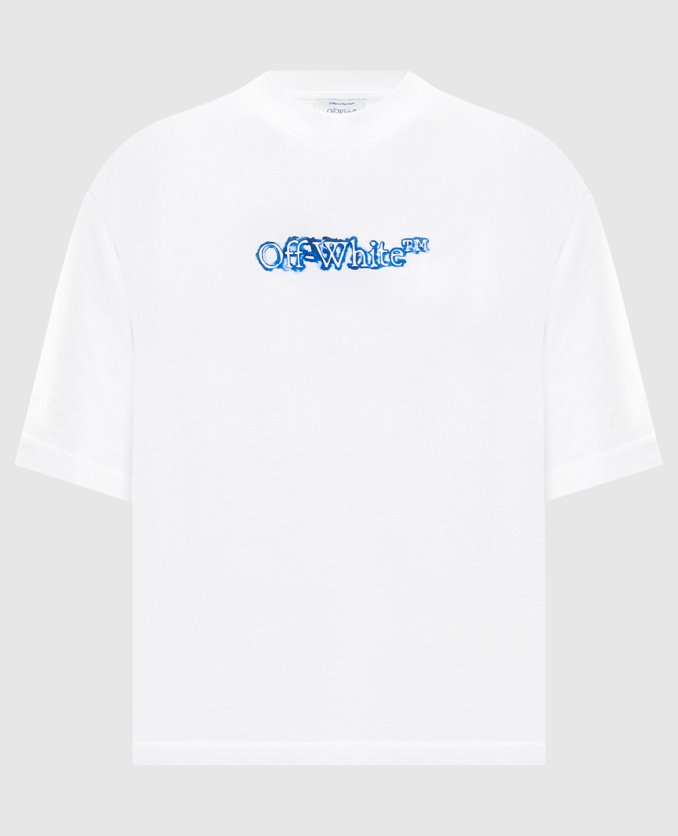 White T-shirt with Cloudy Arrow print Off-White