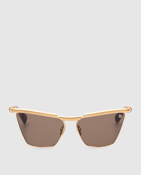 Balmain Victoire gold sunglasses BPS169C60