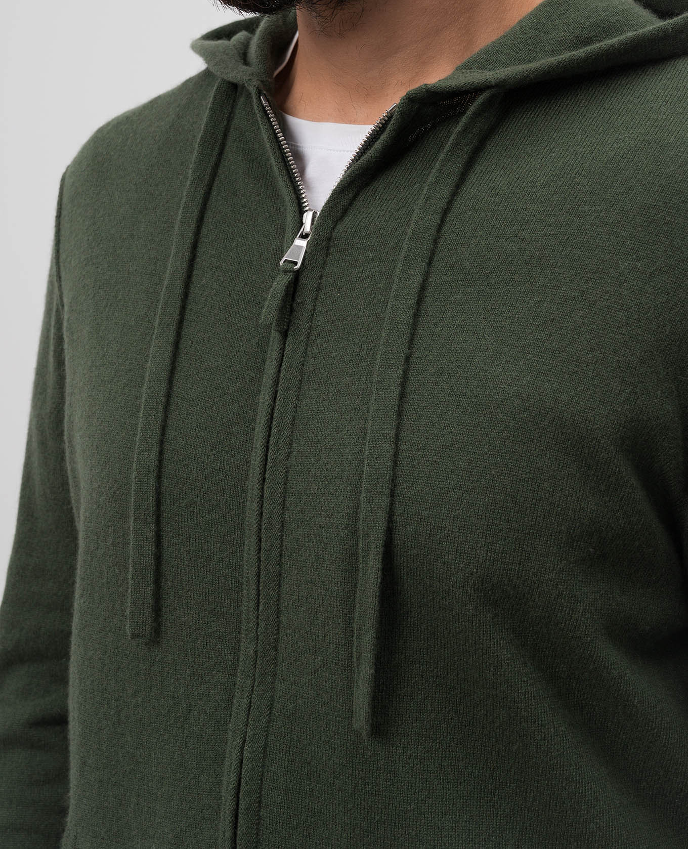 

Green sports jacket made of wool and cashmere Allude