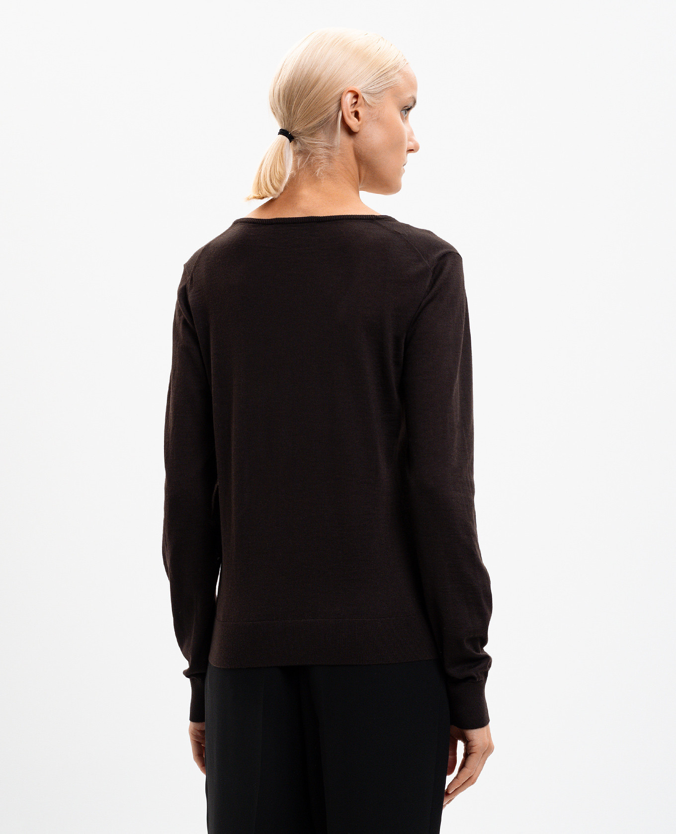 Brown cashmere jumper Dolce&Gabbana 4