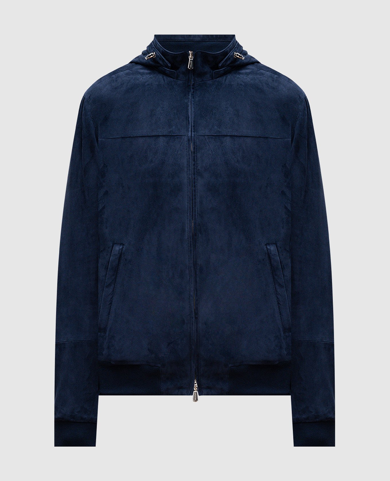 

Blue suede jacket Enrico Mandelli