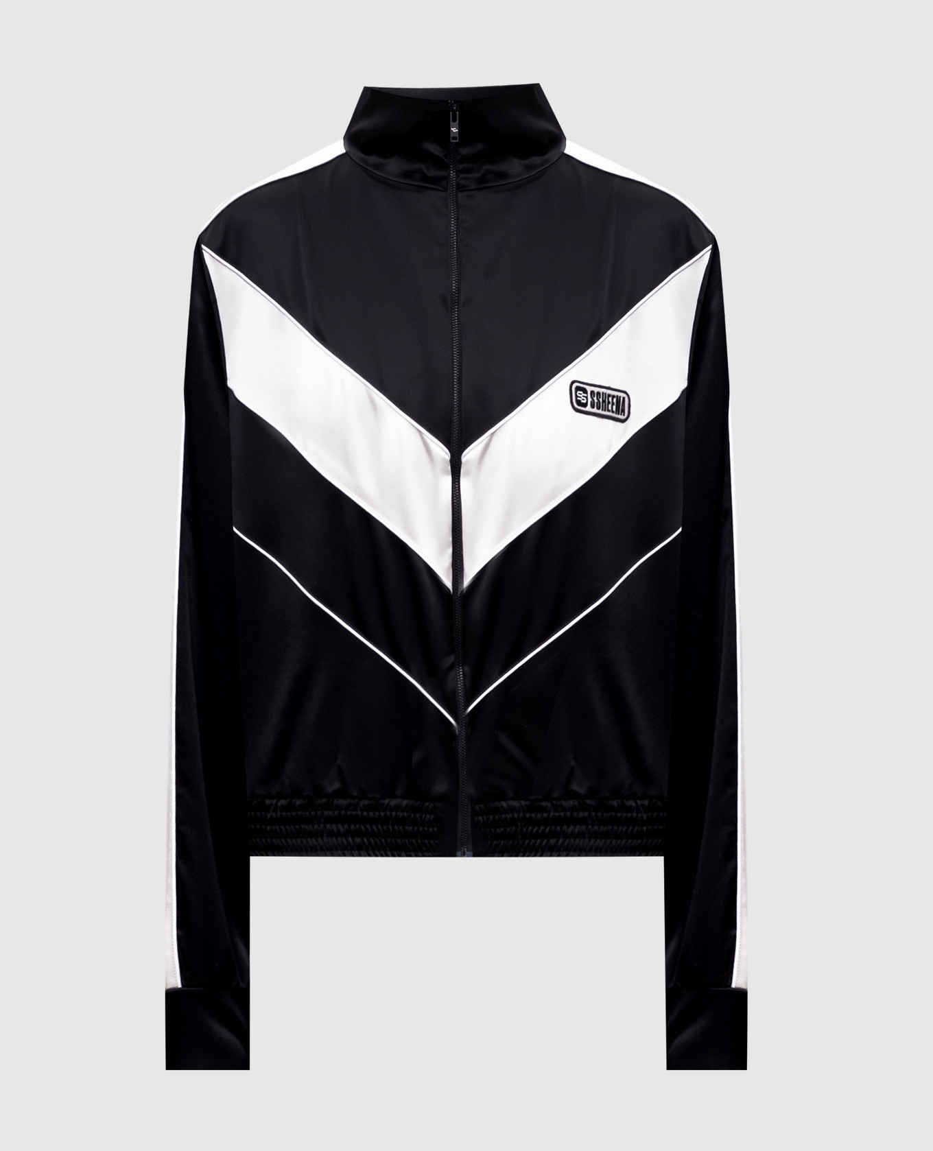 

Black sports jacket with logo SSHEENA