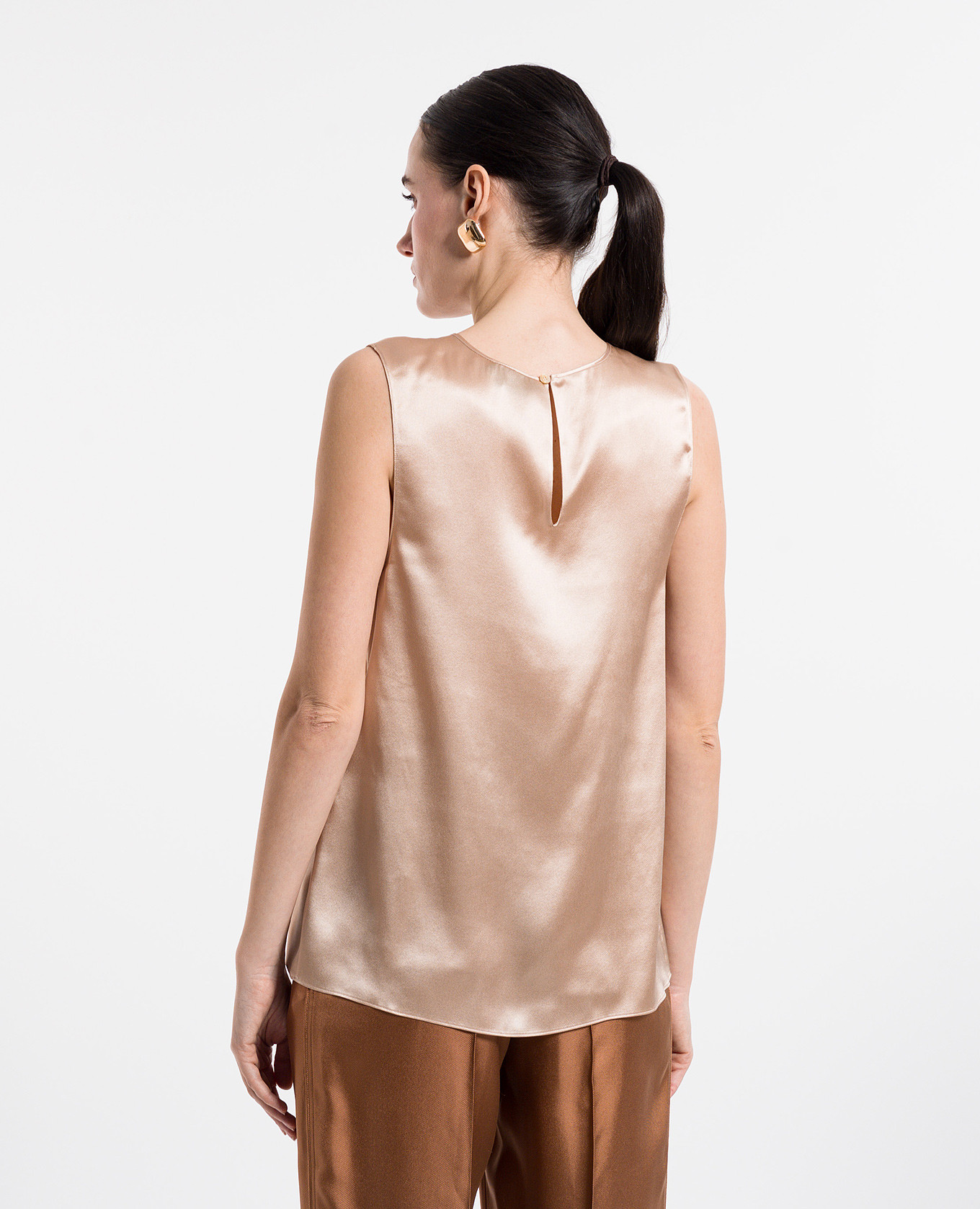 

Beige silk top Tom Ford
